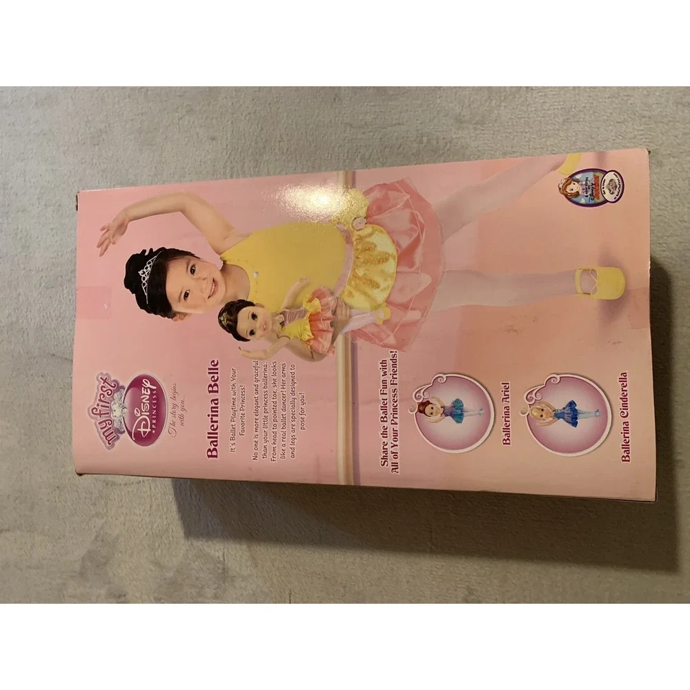 Jakks Pacific My First Disney Princess Toddler Ballerina Belle Doll 75652 New